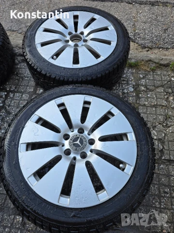 Джанти с гуми Mercedes 5x112 , снимка 3 - Гуми и джанти - 50935868
