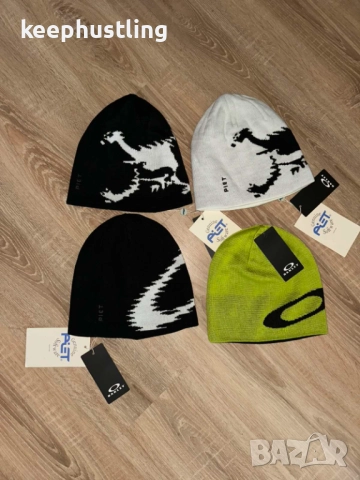 Зимни Планински Сноуборд Топли Шапки Oakley x Piet