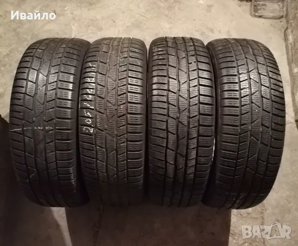 Продавам 4 броя зимни гуми 205.60.16 на 1 сезон дот 2021 Контентал 