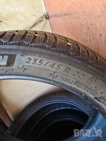 4бр.зимни гуми Michelin 235 45 20.DOT 4424, снимка 5 - Гуми и джанти - 55889727