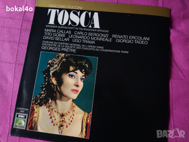Puccini: Tosca - Callas, снимка 1 - Грамофонни плочи - 44825837