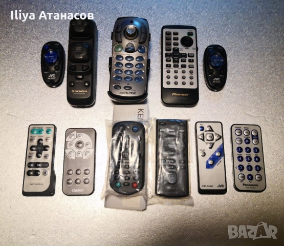 Pioneer Alpine Clarion JVC Panasonic Sony Kenwood дистанционно 