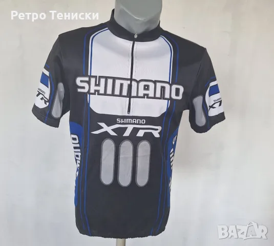 Тениска (Activewear #1) Shimano — Мъже размер XL Черно