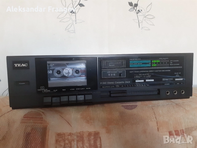 продавам касетъчен дек TEAC V- 340 , произведен в Япония , снимка 11 - Декове - 52736651