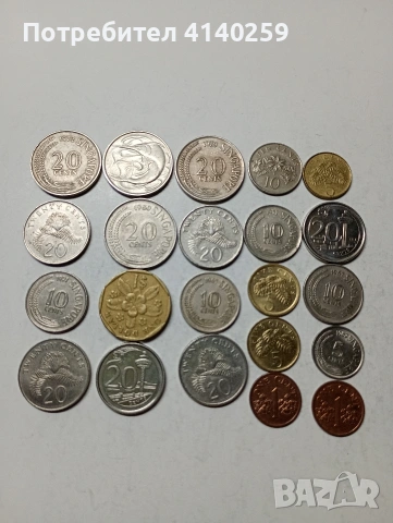 СИНГАПУР МОНЕТИ 