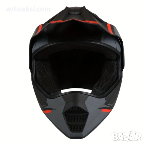 Каска Крос Мотор/Скутер/Бъги/Вело/АТВ -192-2, снимка 4 - Аксесоари и консумативи - 52099429
