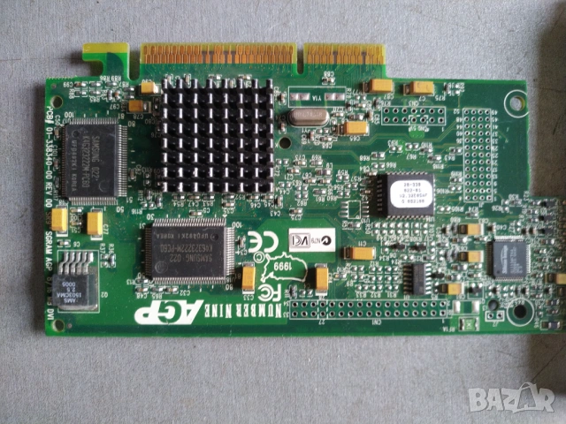 Ретро компютърна видеокарта ATI AGP