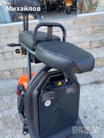 Нов Модел MaXmotors 2023 Електрически Скутер Big City Harley С Start/Stop Бутон, снимка 4 - Мотоциклети и мототехника - 40190164