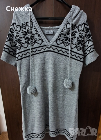 Дамска блуза плетена, снимка 1 - Блузи с дълъг ръкав и пуловери - 36064000