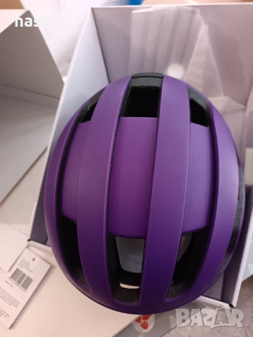 Каска POC Omne Air MIPS (Sapphire Purple Matt), razmer M /54-59/, снимка 6 - Спортна екипировка - 50877521