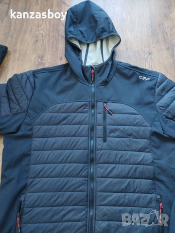 CMP man jacket fix hood hybrid - страхотно мъжко яке 58/2ХЛ, снимка 8 - Якета - 51801158
