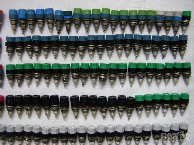 Банан щекери и букси за бананщекери ф4мм и ф2мм, снимка 5 - Друга електроника - 51158974