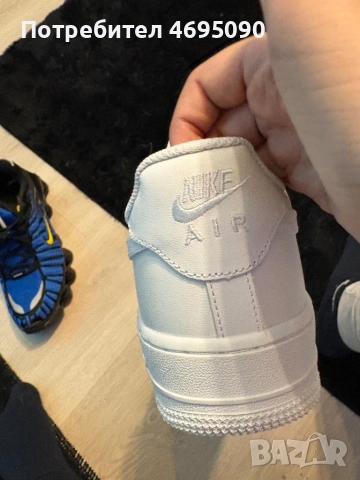 Air force 1 бяли, снимка 5 - Маратонки - 52931597
