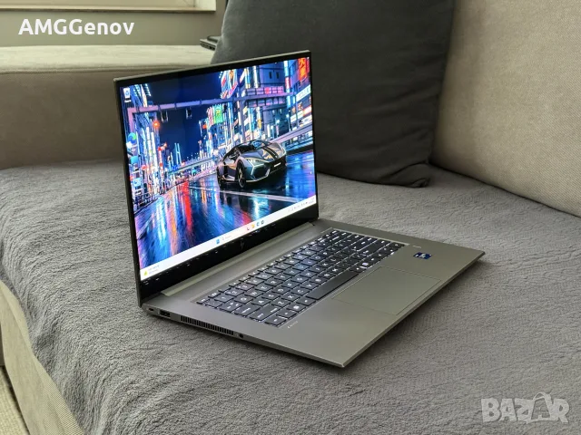 15.6' UHD 4K AMOLED Touch/i9-11950H/Hp Zbook Studio G8/32GB DDR4/1TB SSD/RTX A2000, снимка 5 - Лаптопи за работа - 54228873