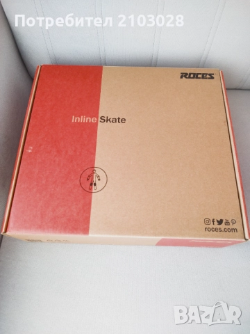 Детски Регулируеми ролери Roces Compy White (30-33) - Бял, снимка 11 - Детски велосипеди, триколки и коли - 52126182