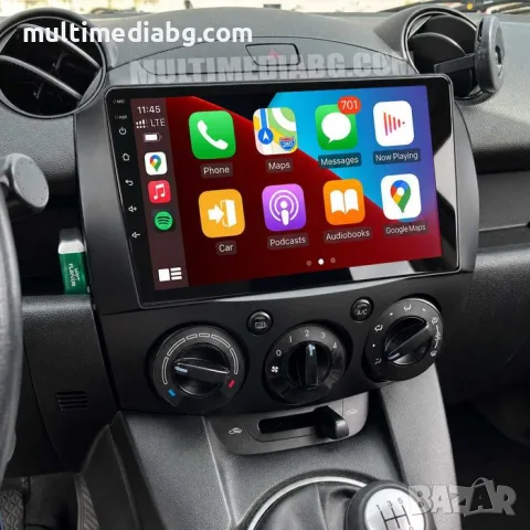 Mazda 2 2007г-2014 Мултимедия Навигация Android, снимка 4 - Аксесоари и консумативи - 49846026