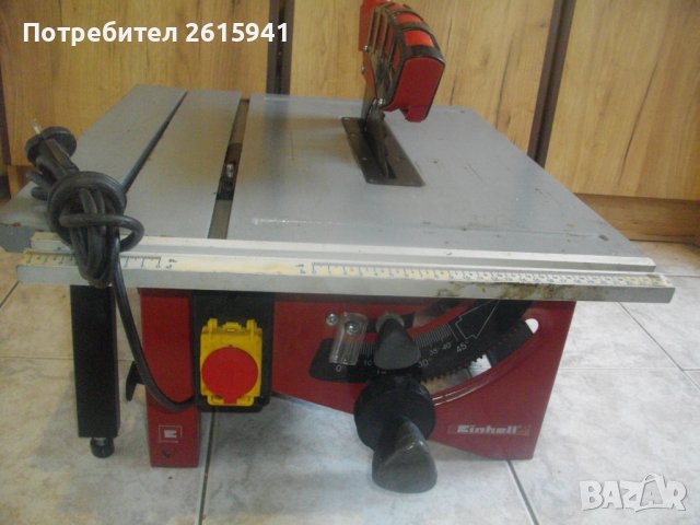 1200W/ф210мм-Стационарен Настолен Циркуляр Einhell/Ел.Машина 550W/ф180 HANSEATIC-Рязане Плочки/Плочи, снимка 13 - Други инструменти - 41016705