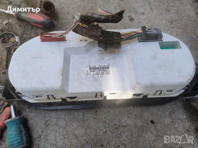 Километраж - Табло Уреди За Рено Меган 1.6И 16В 2000г / Renault Megane 1.6I 16V 2000y, снимка 2 - Части - 51815370