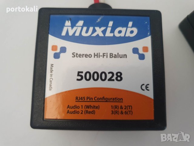 Hi-Fi Balun Видео - аудио Балун преходник съединение RJ-45 RCA, снимка 3 - Друга електроника - 41345959