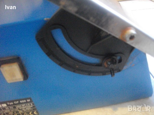 660W/2,9A/ф180мм-Made in ITALY-ОРИГИНАЛНА Ел.Машина Рязане 35мм Плочки/Плочи-Професионална-ПочтиНова, снимка 18 - Други инструменти - 40982550