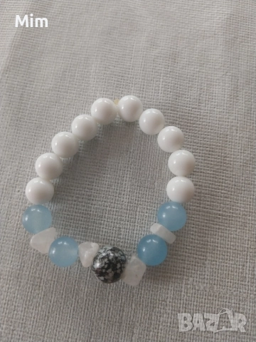 Гривни от естествени перли, снимка 6 - Гривни - 52016585