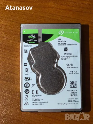 Хард диск за лаптоп 1tb , снимка 3 - Твърди дискове - 56085198