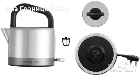 Нова Бърза Електрическа Кана Russell Hobbs Luna 1.7L Неръждаема Стомана, снимка 9 - Кани - 44156969