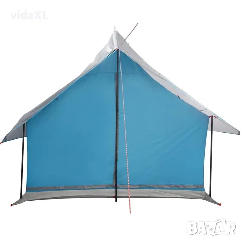 vidaXL Къмпинг палатка за 5 души, синя, водоустойчива, снимка 9 - Палатки - 56147430