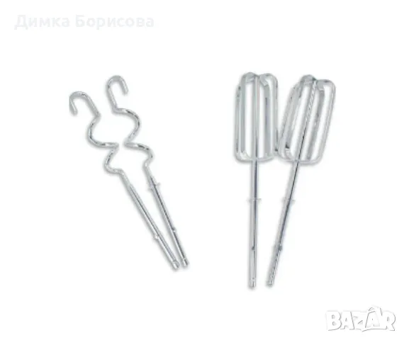 Миксер купа + пасатор, 300W,бял/син,5 степени, снимка 5 - Миксери - 47561340