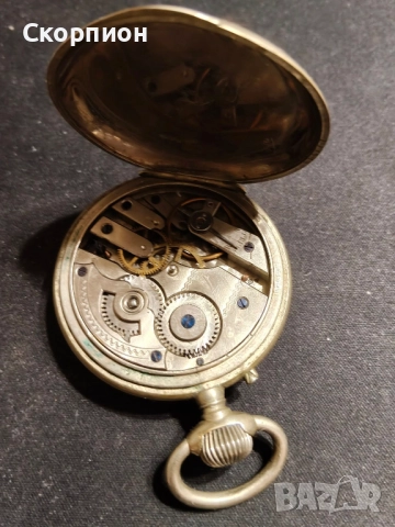 Швейцарски джобен часовник 1905г.  - 6 РУБИНА -  ПРОМОЦИЯ, снимка 16 - Джобни - 48833608