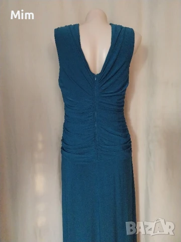 Официални дълги рокли в розово с пайети и маслено зелена, снимка 2 - Рокли - 51002483