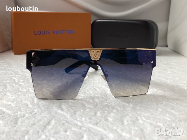-22 % разпродажба Louis Vuitton 2023 висок клас дамски слънчеви очила маска Мъжки Унисекс, снимка 2 - Слънчеви и диоптрични очила - 38999588