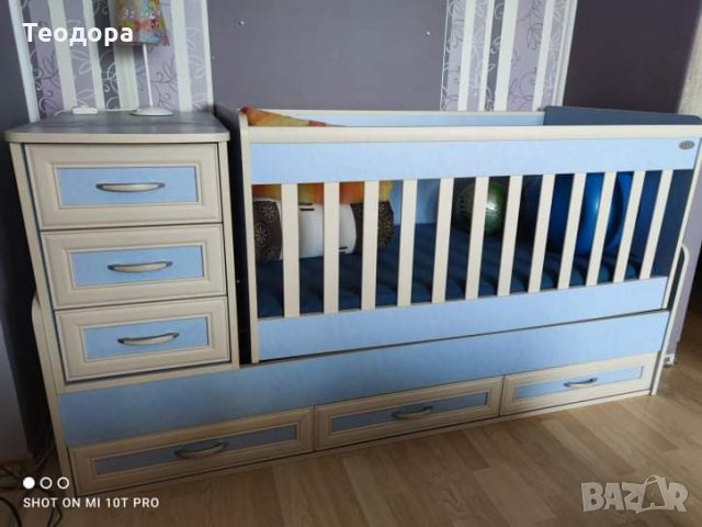 Детско трансформиращо се легло-люлка Dizain Baby, снимка 1
