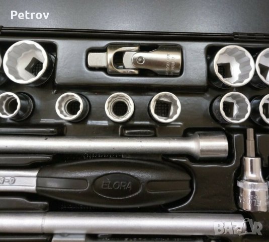 ELORA - Germany - 1/2" PROFI Гедория 100% ORIGINAL ELORA Made in Germany!! 12-стенни вложки 10-32 , снимка 4 - Гедорета - 33996649