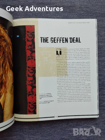 Guns & Roses - The Life and Times of a rock n roll band - Книга, Рок Група Биография, снимка 4 - Други - 51585597