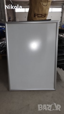 Снап рамка алуминиева, за плакати и реклами 2 + 4бр, снимка 10 - Рекламни табели - 40649419