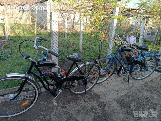 велосипед мотор 100 кубика черен, снимка 2 - Велосипеди - 49846395