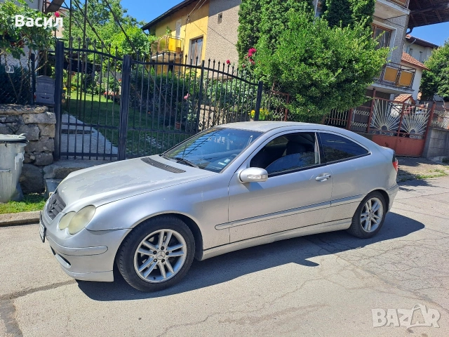 Мерцедес С 200 Kompressor sport coupe, снимка 7 - Автомобили и джипове - 53611329