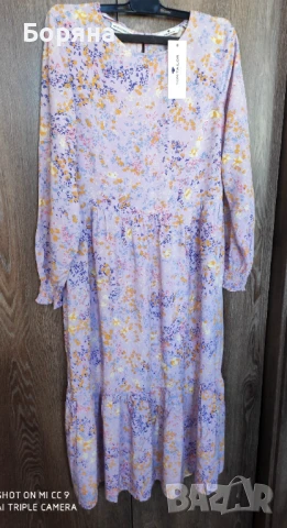 Tom Tailor нова с етикет лилава рокля, снимка 8 - Рокли - 51285531