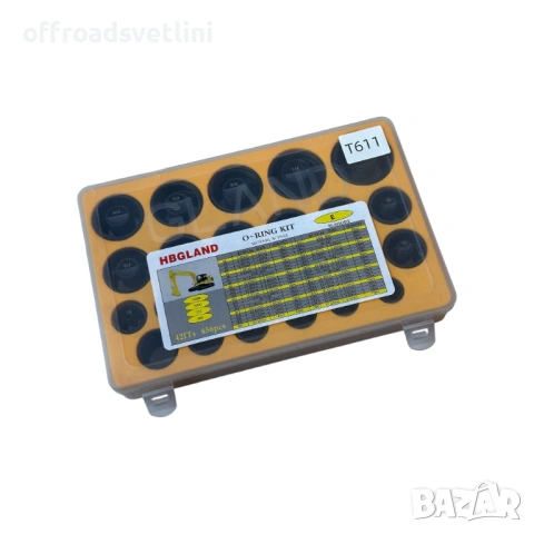 Комплект О-пръстени 656 бр – NBR 90 Shore, тип E, снимка 3 - Аксесоари и консумативи - 53057937