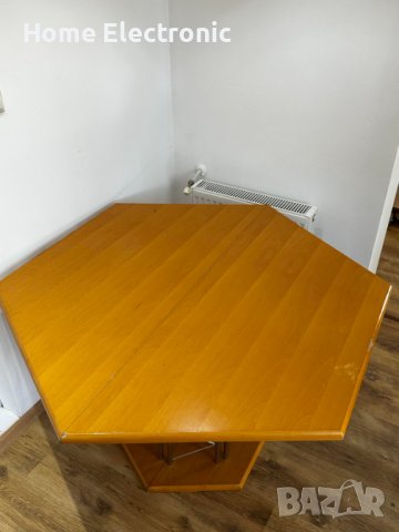 Голяма Разтегателна Шестоъгълна Маса, снимка 3 - Маси - 40850638