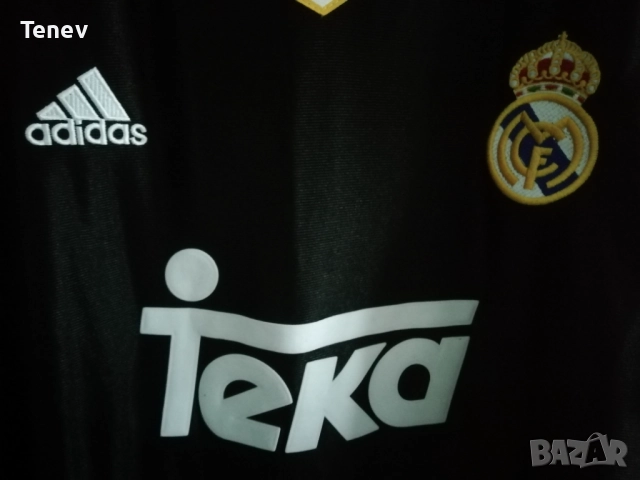 Real Madrid Raul 1999 2000 2001 Adidas AWAY оригинална тениска фланелка Реал Мадрид екип Раул , снимка 6 - Тениски - 52817321