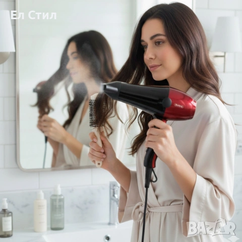 Сешоар Rosberg 2000W – Бързо сушене, снимка 3 - Сешоари - 53585683