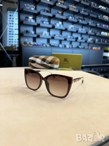 очила с черен обикновен калъф и ув защита  burberry chanel, снимка 16 - Слънчеви и диоптрични очила - 50741862