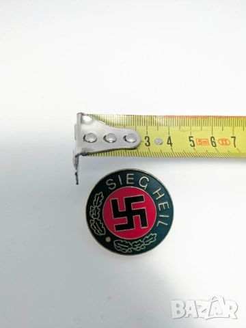 Колекционерски баджове нацистки значки Sieg Heil 2 броя, снимка 8 - Колекции - 53296920