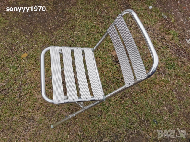 АЛУМИНИЕВ СТОЛ ОТ ГЕРМАНИЯ 1402261747, снимка 2 - Столове - 53477465