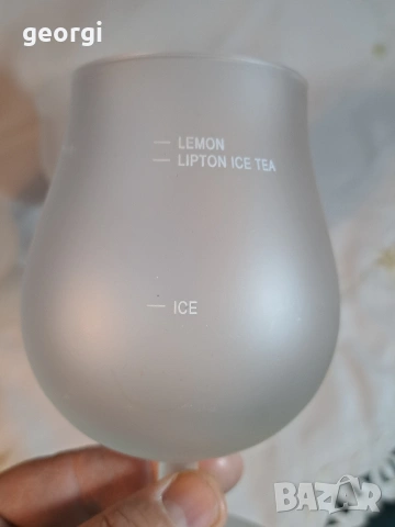 4 чаши за студен чай Ice tea Lipton 32/2, снимка 5 - Чаши - 53063646