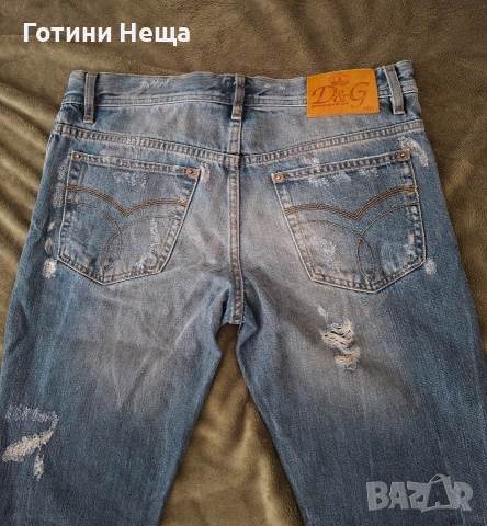 ✅️ Мъжки дънки Dolce & Gabbana Оригинал❗️, снимка 3 - Дънки - 53411537