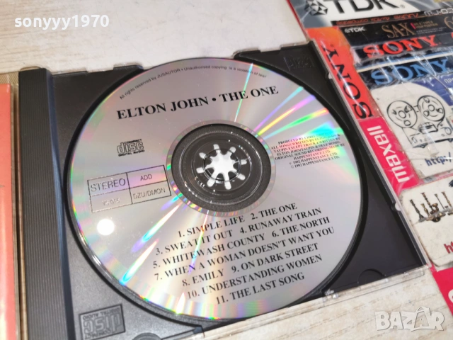 ELTON JOHN-ORIGINAL CD 0403261132ET2RAF6HOL, снимка 11 - CD дискове - 53704464