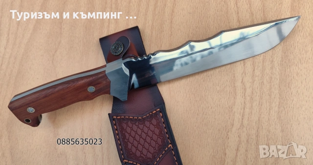 Туристически нож- ръчна изработка / 13 /, снимка 17 - Ножове - 53329537